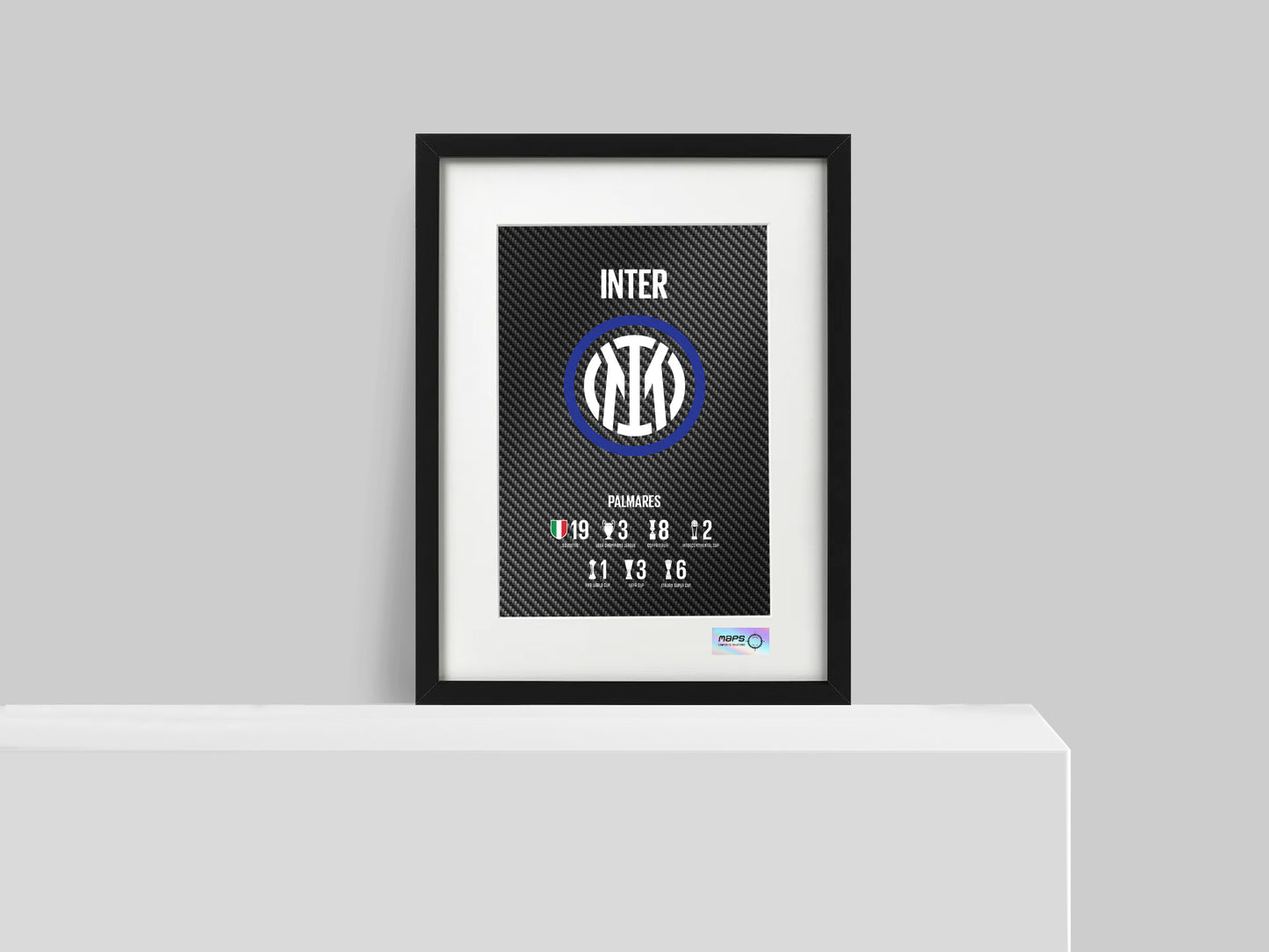 Customized Carbon Poster - Palmares Inter