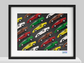 Carbon Poster - MAPS x LARSON - Lamborghini Countach 1979 - POP ART 02
