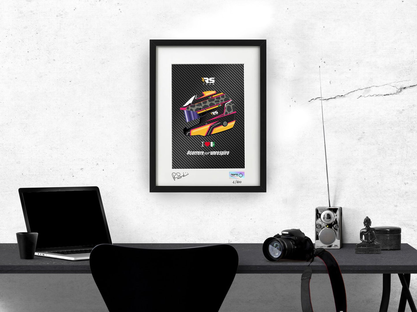 Carbon Poster - RS Team Limited Edition (100 pieces)