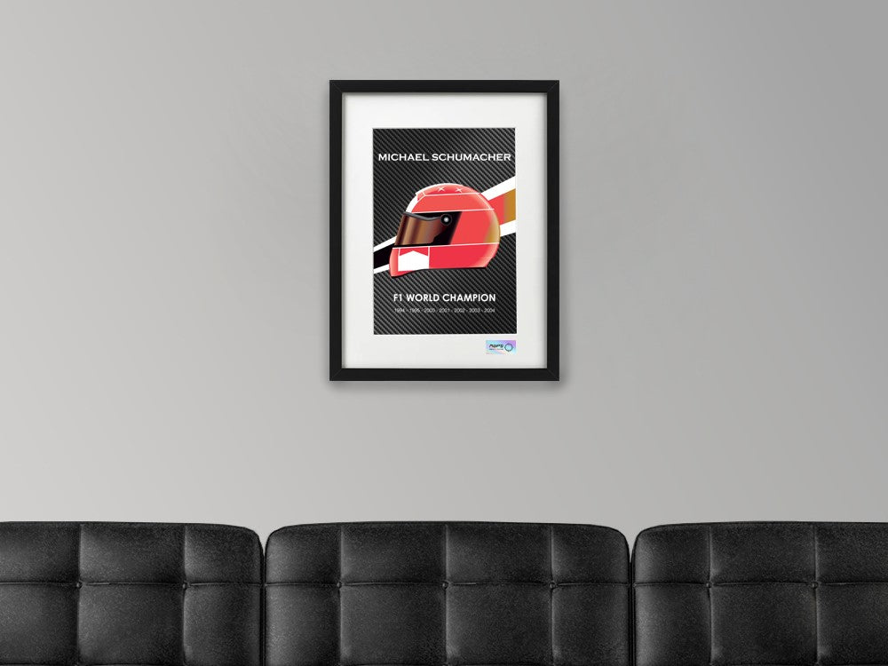 Carbon Poster - Michael Schumacher